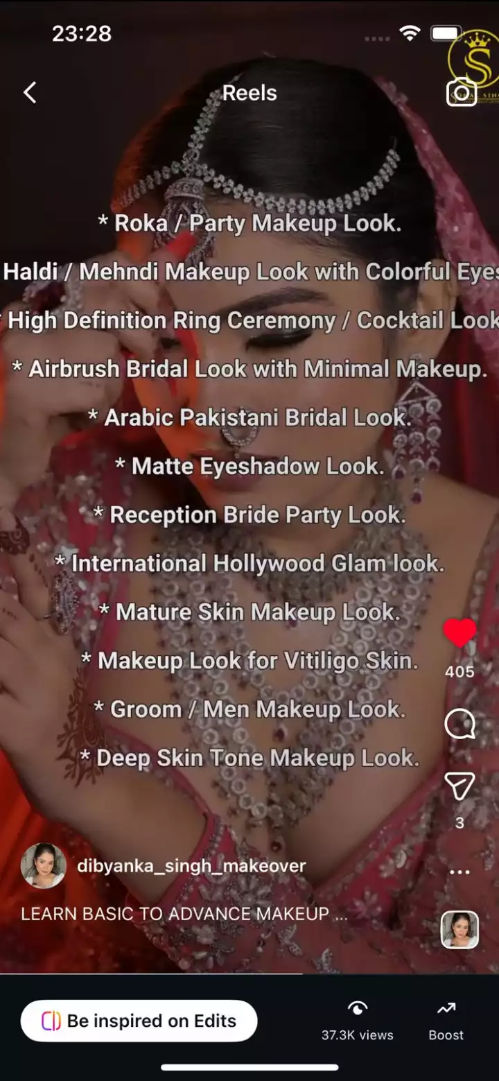International makeup artist
