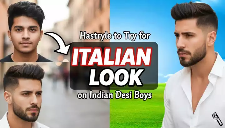 Want to look like Italian Mafia? Try these Italian Hairstyle for Indian Boys