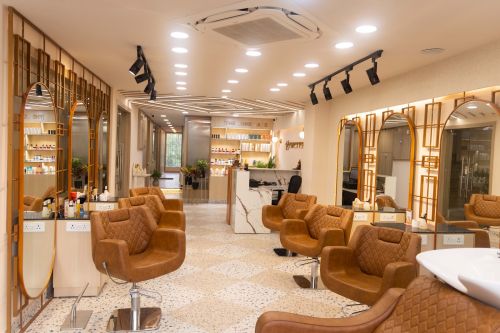 Beauty hair cut saloon