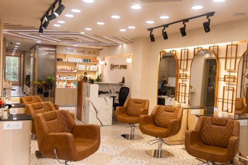 Beauty hair cut saloon