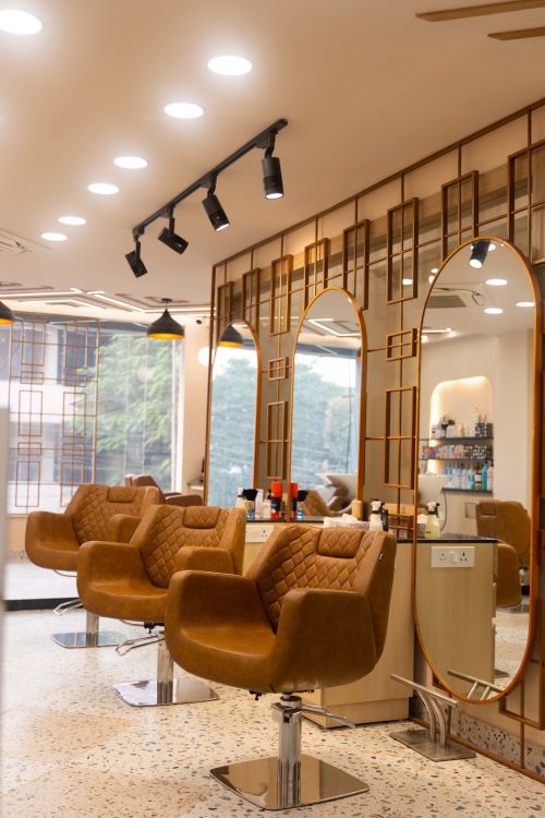 Beauty hair cut saloon