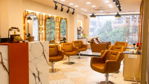 Beauty hair cut saloon