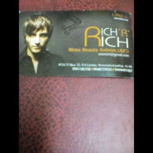 RICH R RICH MENS BEAUTY SALOON