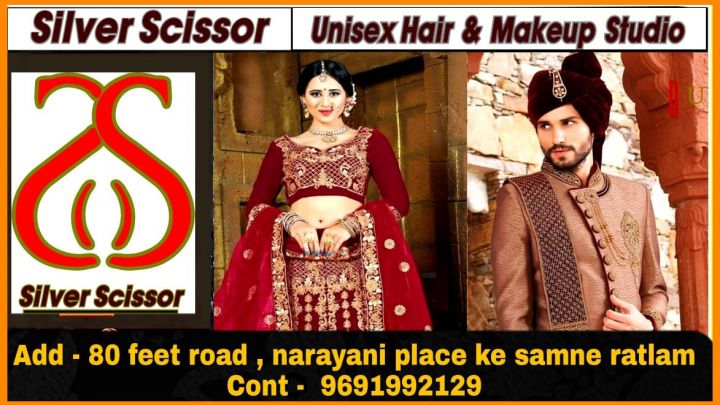 silver scissor salon