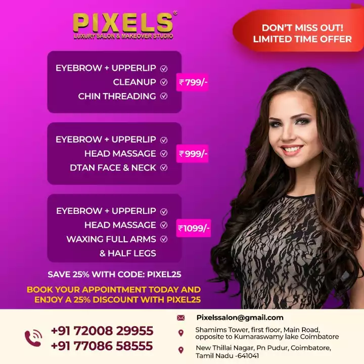 Pixels Luxury Salon