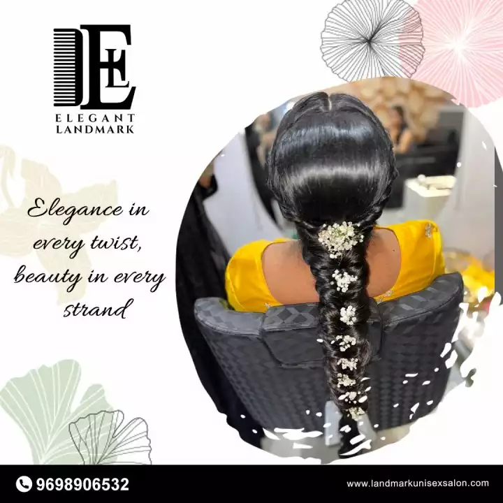Elegant landmark unisex salon