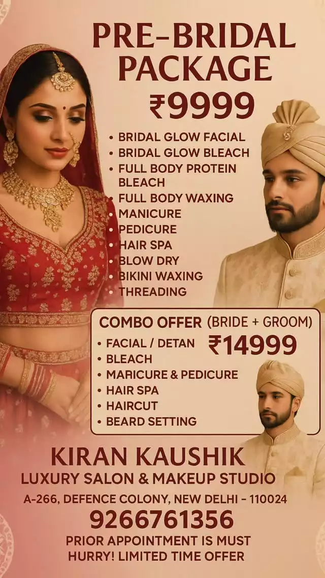 Kiran kaushik makeup studio