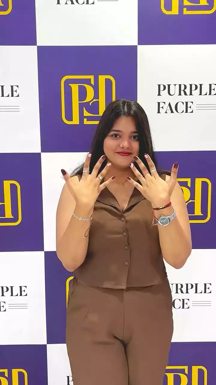 Purple face aesthetics & salon