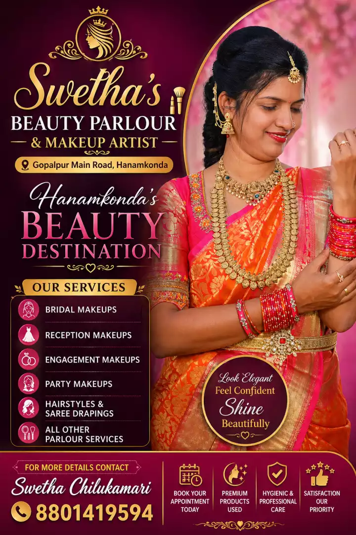 Swetha's Beauty Parlour & Makeup Artist