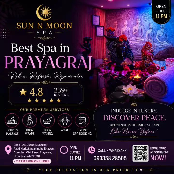 Sun N Moon Spa Best Spa in Allahabad