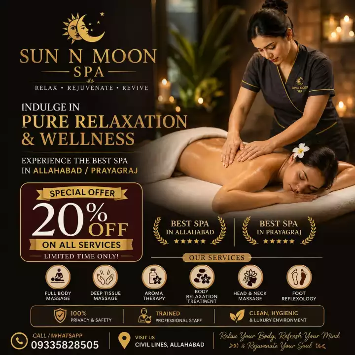 Portfolio image from Sun N Moon Spa Best Spa in Allahabad