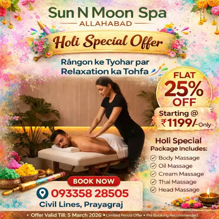 Sun N Moon Spa Best Spa in Allahabad