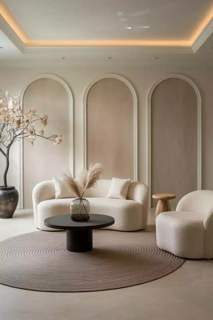 Arched Wall Waiting Lounge