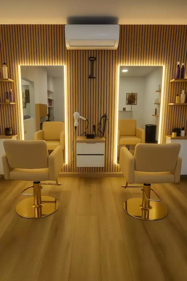 Wood Gold Salon