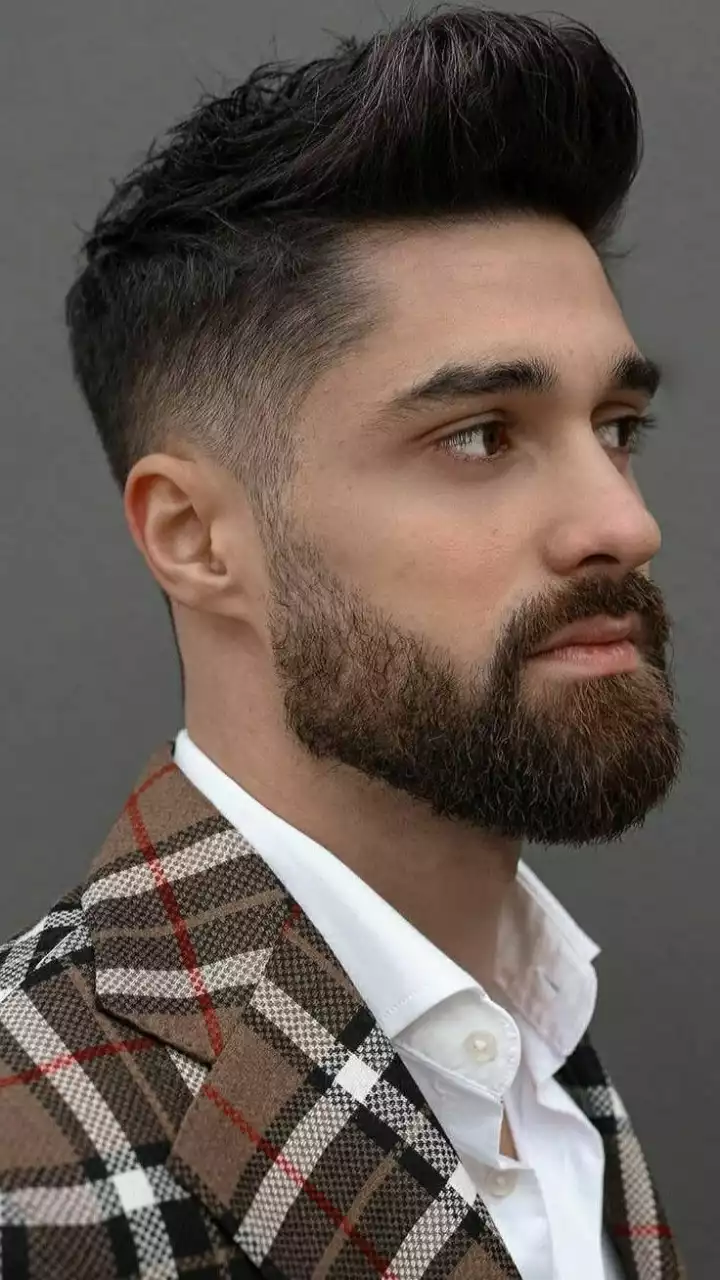 Trendy  beard style