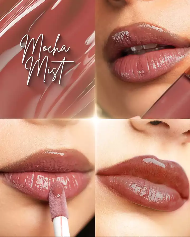 2 - Chestnut drops lipstick shade final look