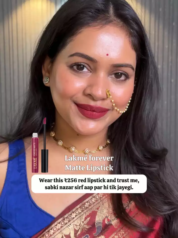 3 - Lipstick Shade for Indian Saree Look