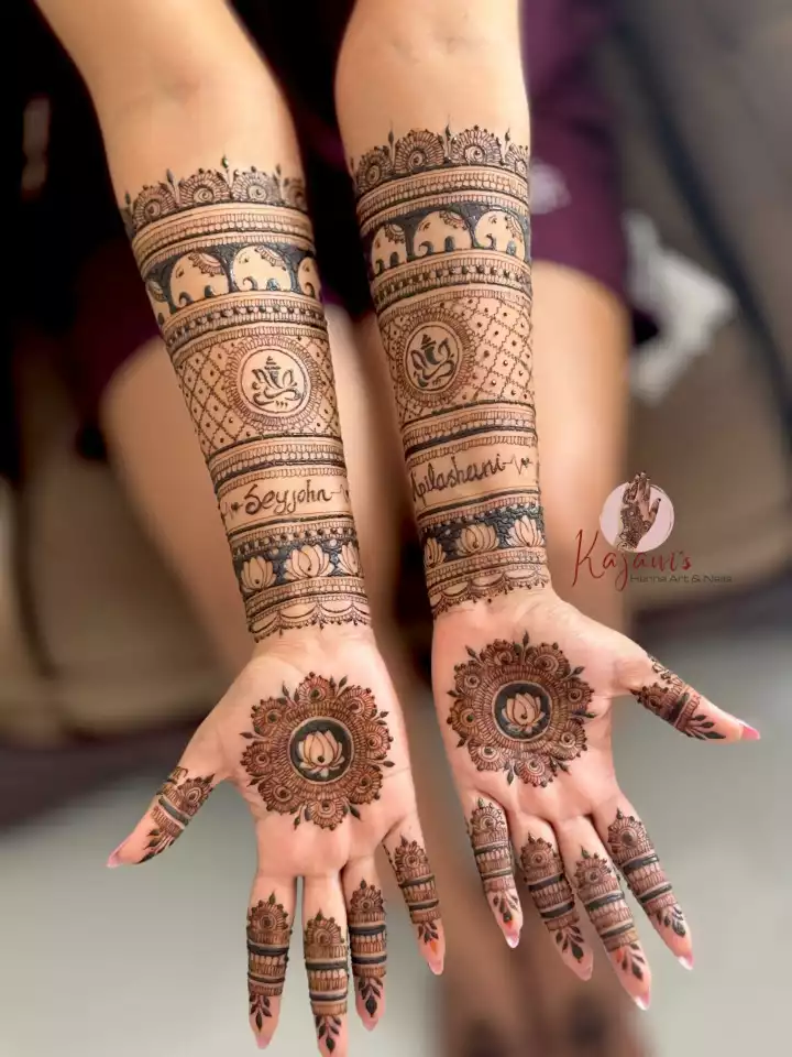 Must have Mehndi design for Full hand for Indian Brides