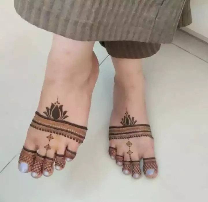 100 Mehndi Design for Foot | Payal , Sole, and Anklet henna design Ideas