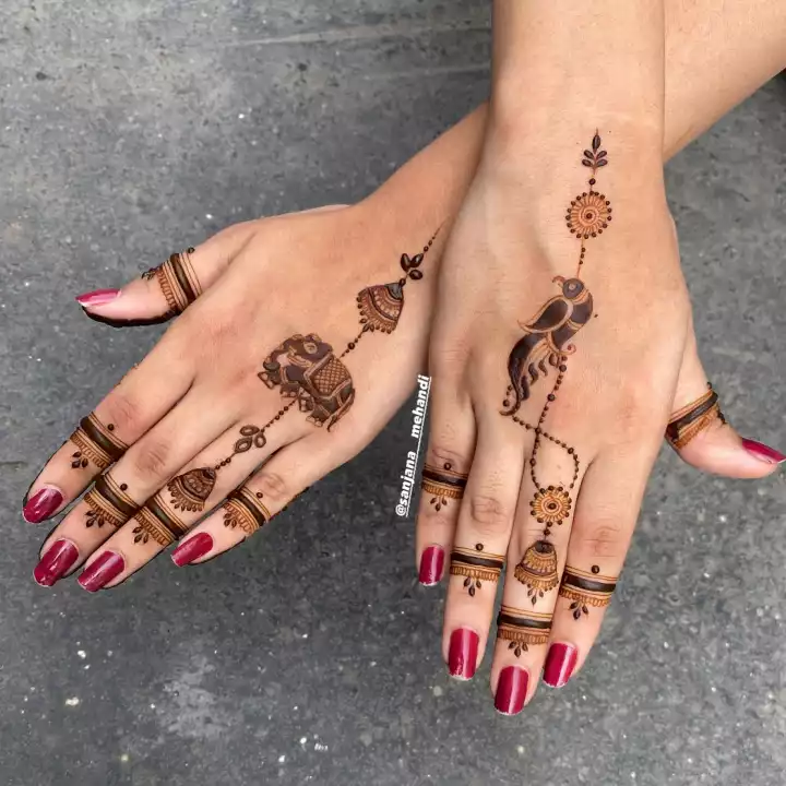 Quick Mehndi design that you do in 10 Min for any function