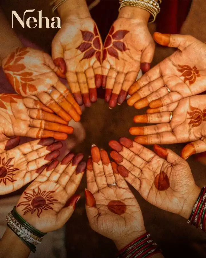 Best Mehndi for Bridesmaids Design ideas for Bride gang