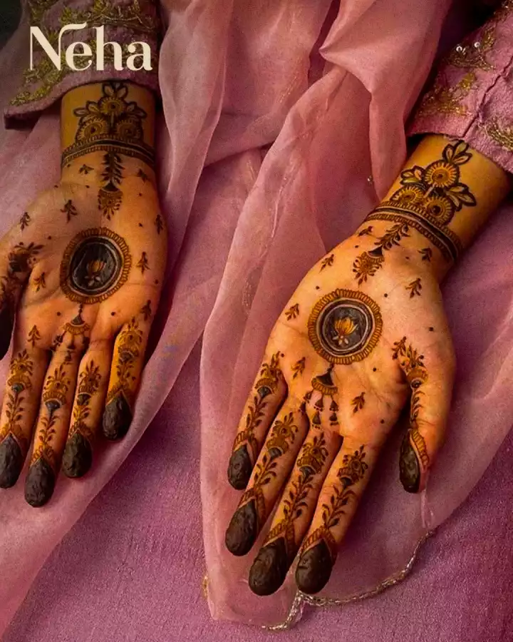 30 Mehndi Leaf design ideas with leaf | Pati mehndi design ideas