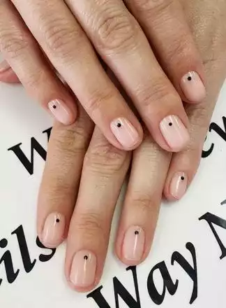 Beautiful Nail art Design for Dotted design