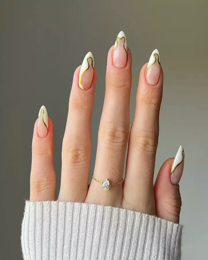 50 Nail Art for Colored Tip Nails Design Ideas for college going Girls