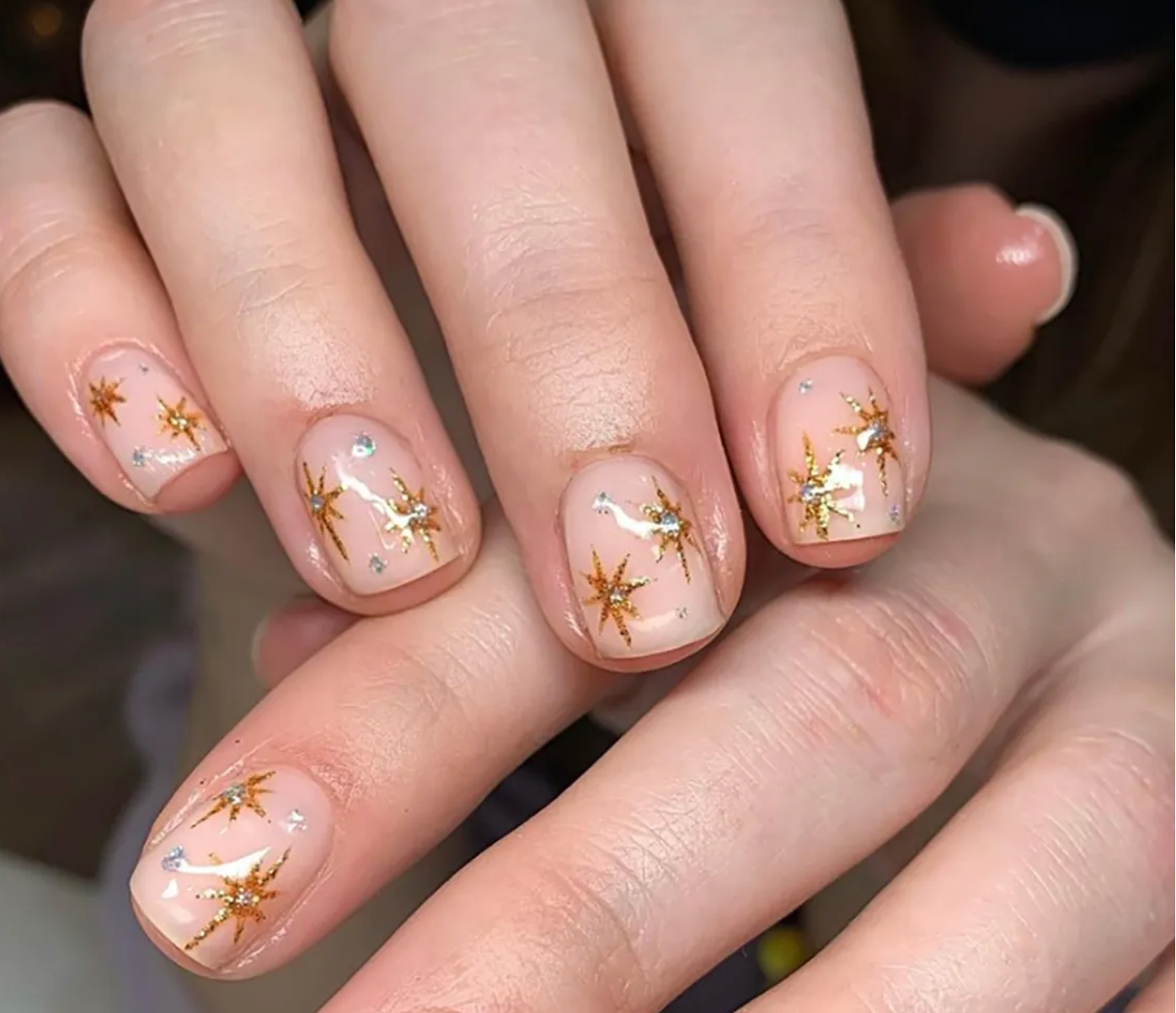 1 - Try This Nail Art Glitter design for a Wedding or Party