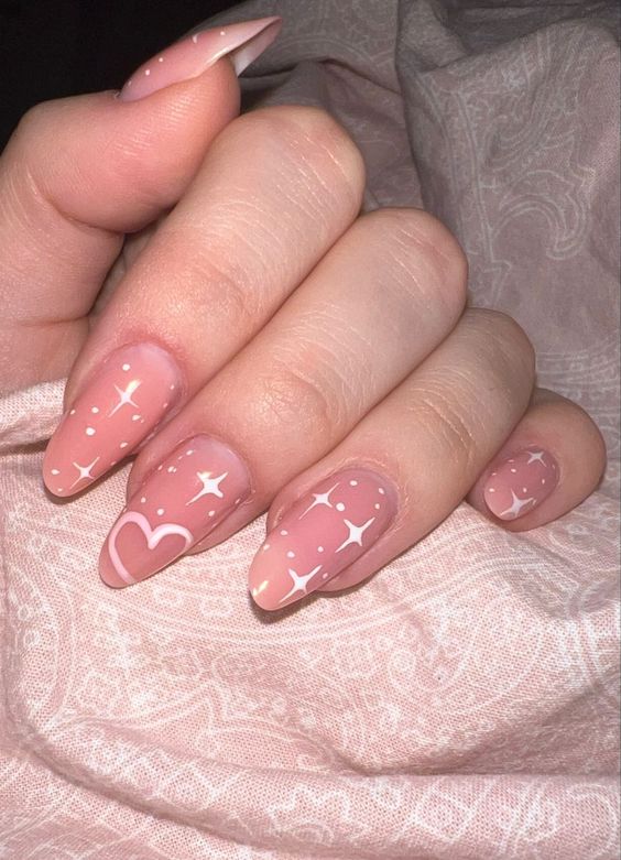 1 - The Perfect Nail art on pink Doesn’t Exit - say no More