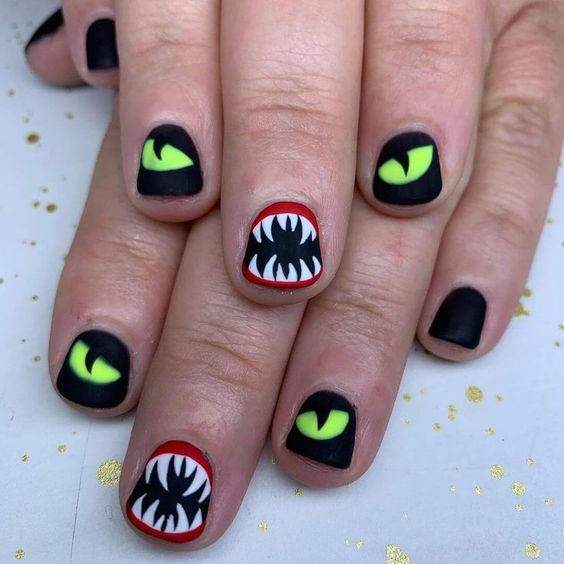 1 - Do you like nail art unique? This one is for you