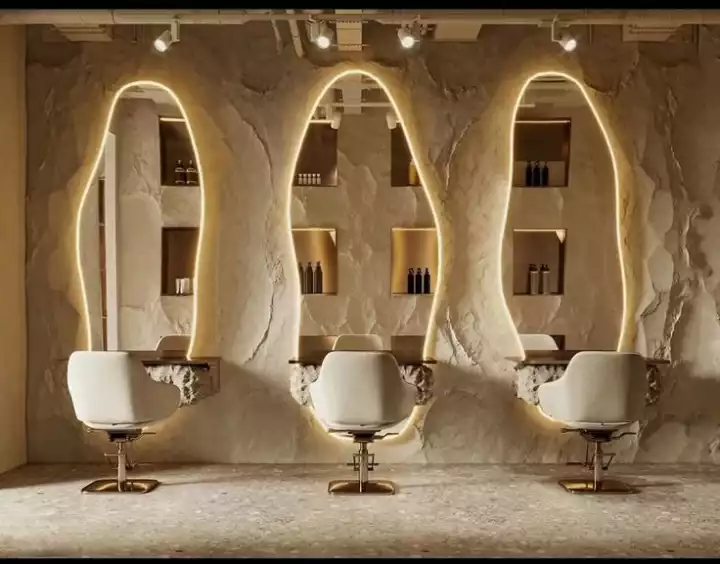 Salon Mirror Design for Salon Interior | Ideas and concept