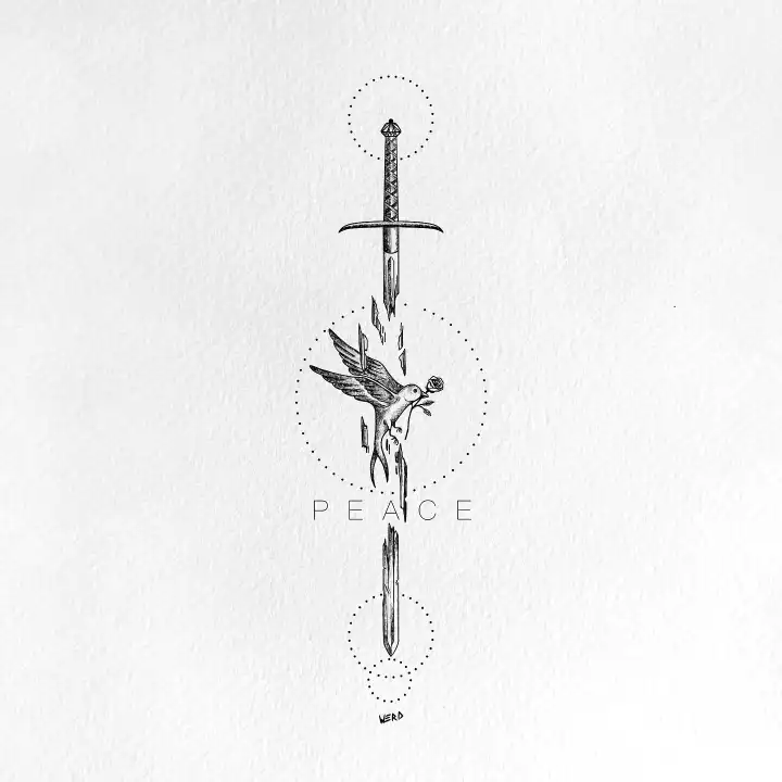 Tattoo Design for Peace for Men